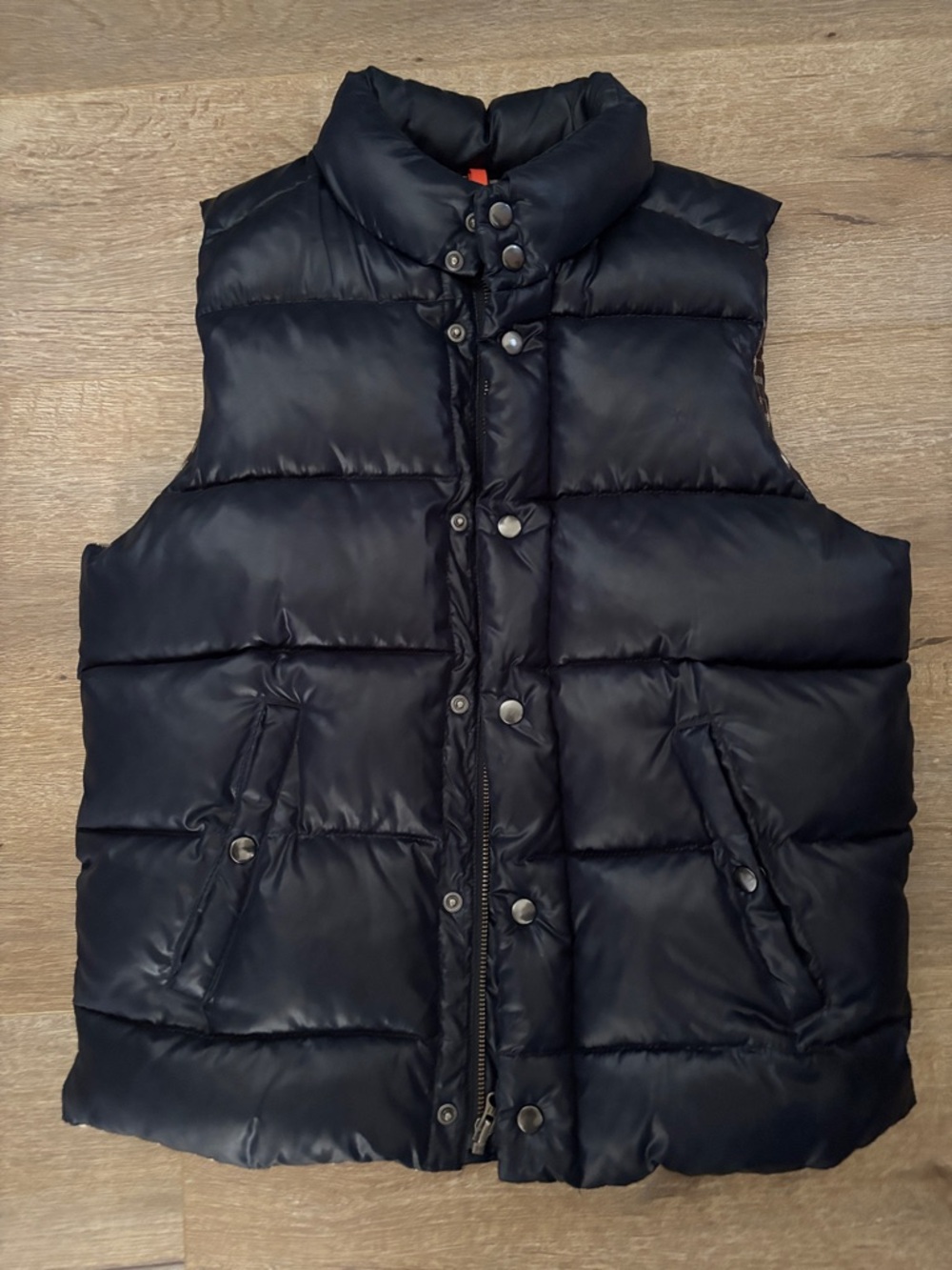 Men's Black Quilted Puffer Vest - Sleeveless Insulated Layer